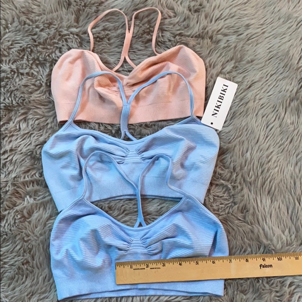 COPY - Bundle of sports bra 2 tone stripes 5x100$ - Picture 4 of 17